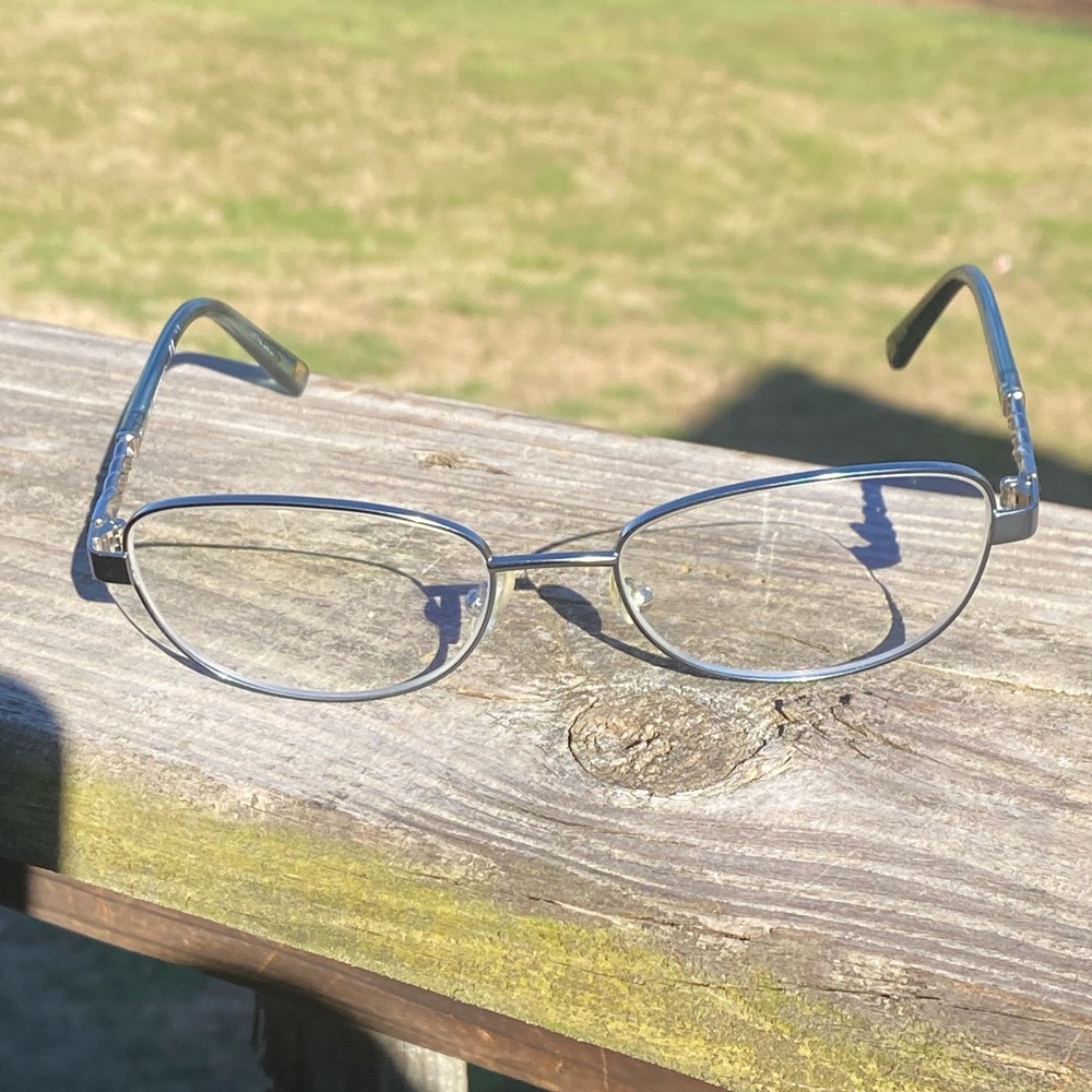 Marchon Eyeglasses Frames Light Translucent Blue … - image 2